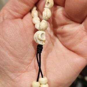 Long Bone Skull Mala Tribal Necklace